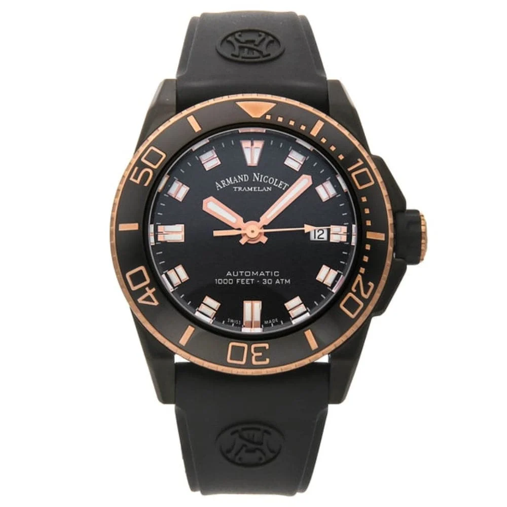Armand Nicolet A480AQS-NS-GG4710N 44 mm kol saati