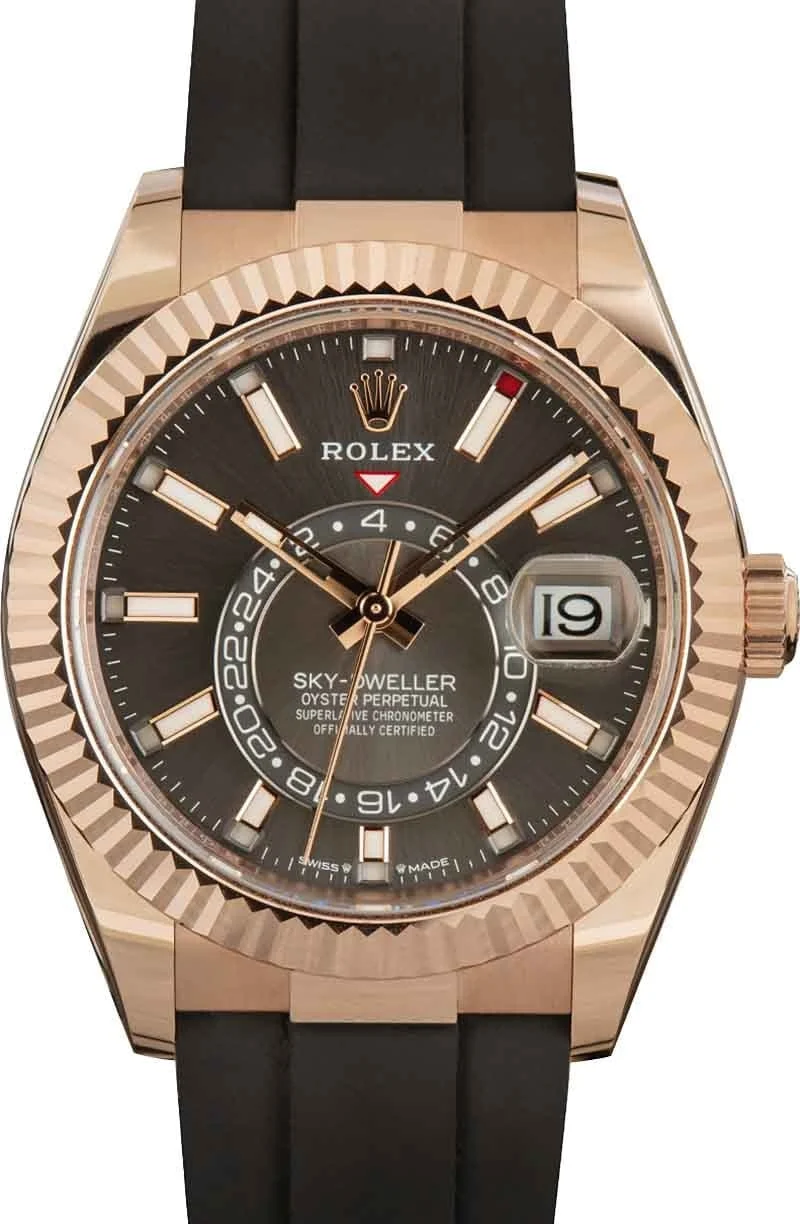 Rolex Sky-Dweller 336235 Slate Dial 42 mm kol saati