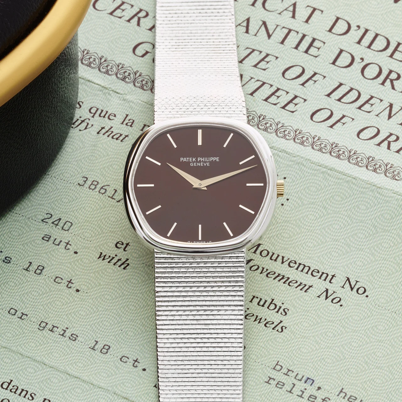 Patek Philippe PATEK PHILIPPE REF. 3861 WHITE GOLD kol saati