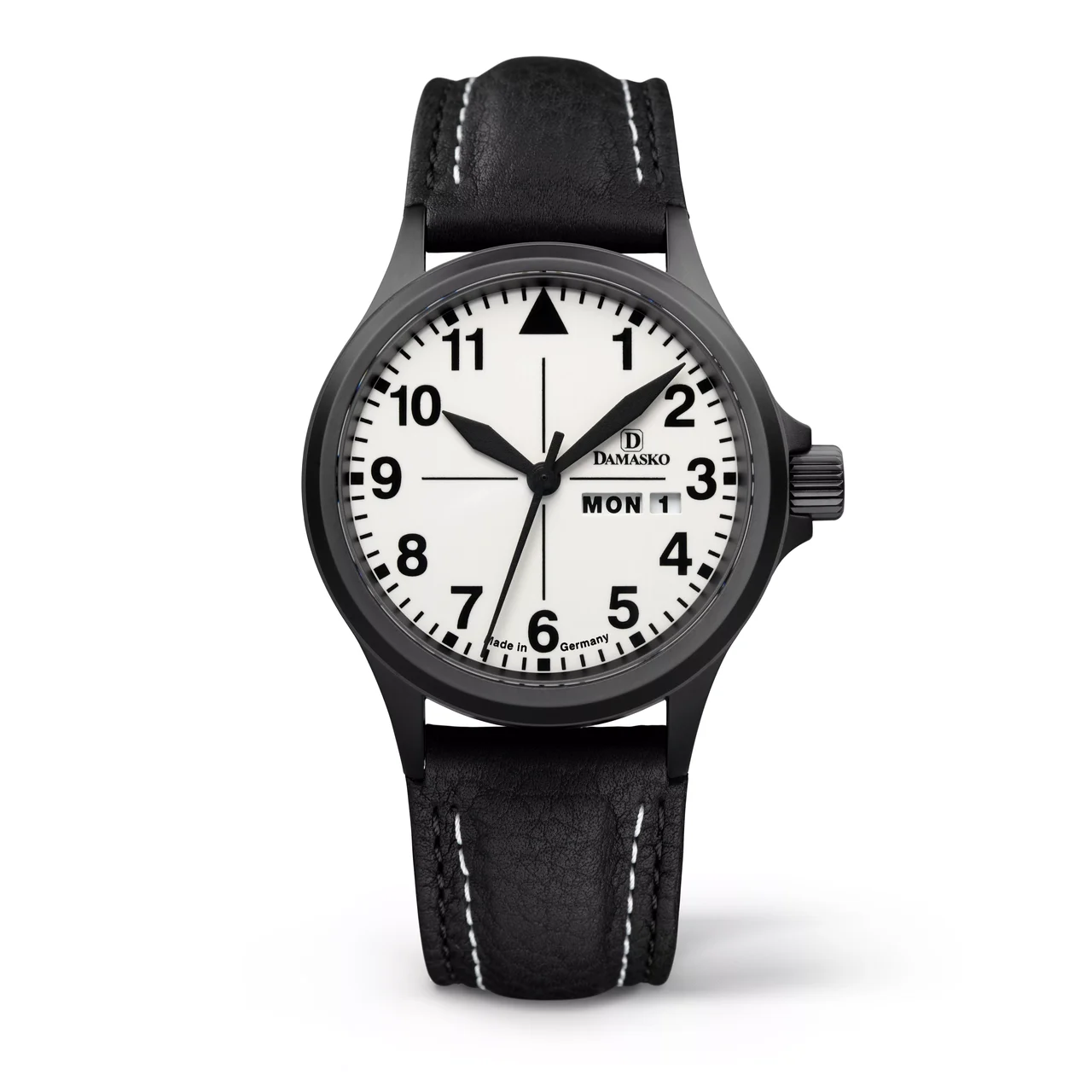 Damasko DK37-BLACK-LB-BLACK-WHITE-DS DAMASKO-DK37-BLACK-LB-BLACK-WHITE-DS 40 mm kol saati