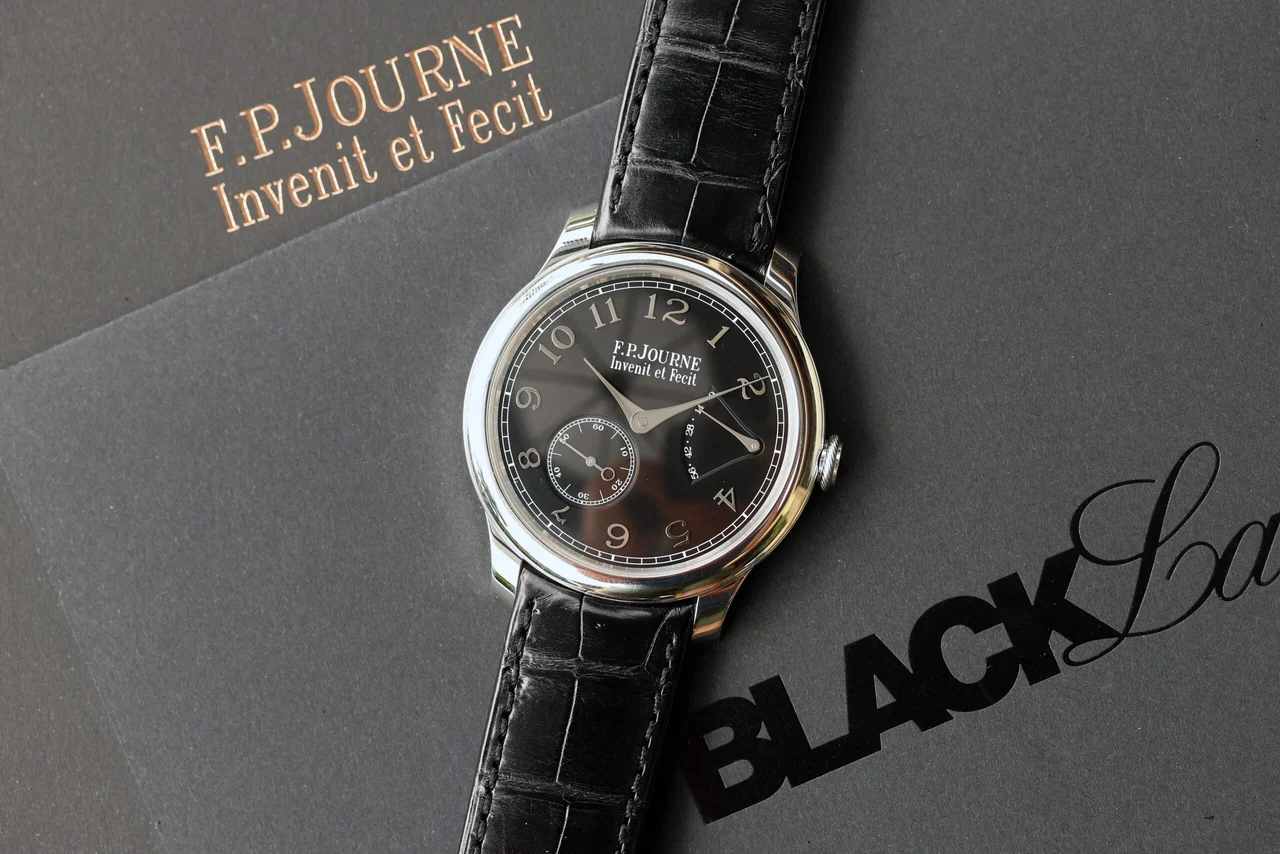 F.P. Journe Chronometre Souverain ref. CS “Black Label” 40 mm kol saati