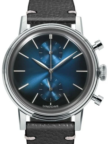 UNDONE Mystique Mercury, MechaQuartz Chronograph with 60-Minute Stopwatch #Mystique-Mercury-S 40 mm kol saati