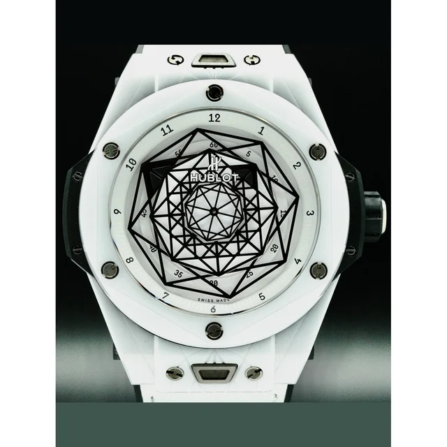 Hublot Big Bang Unico Sang Bleu Ceramic White 210000054250 kol saati