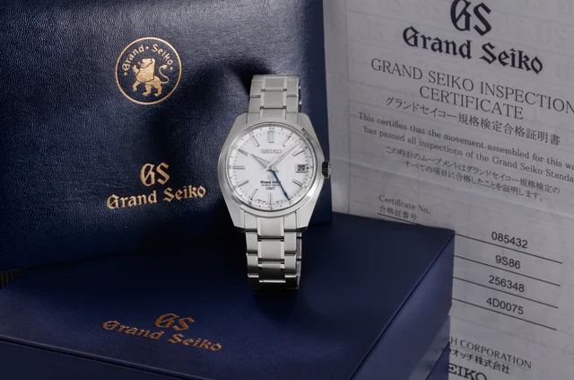 Grand Seiko GRAND SEIKO REF. 9S86-00A0, GRAND SEIKO HI-BEAT 36000 GMT, TITANIUM kol saati