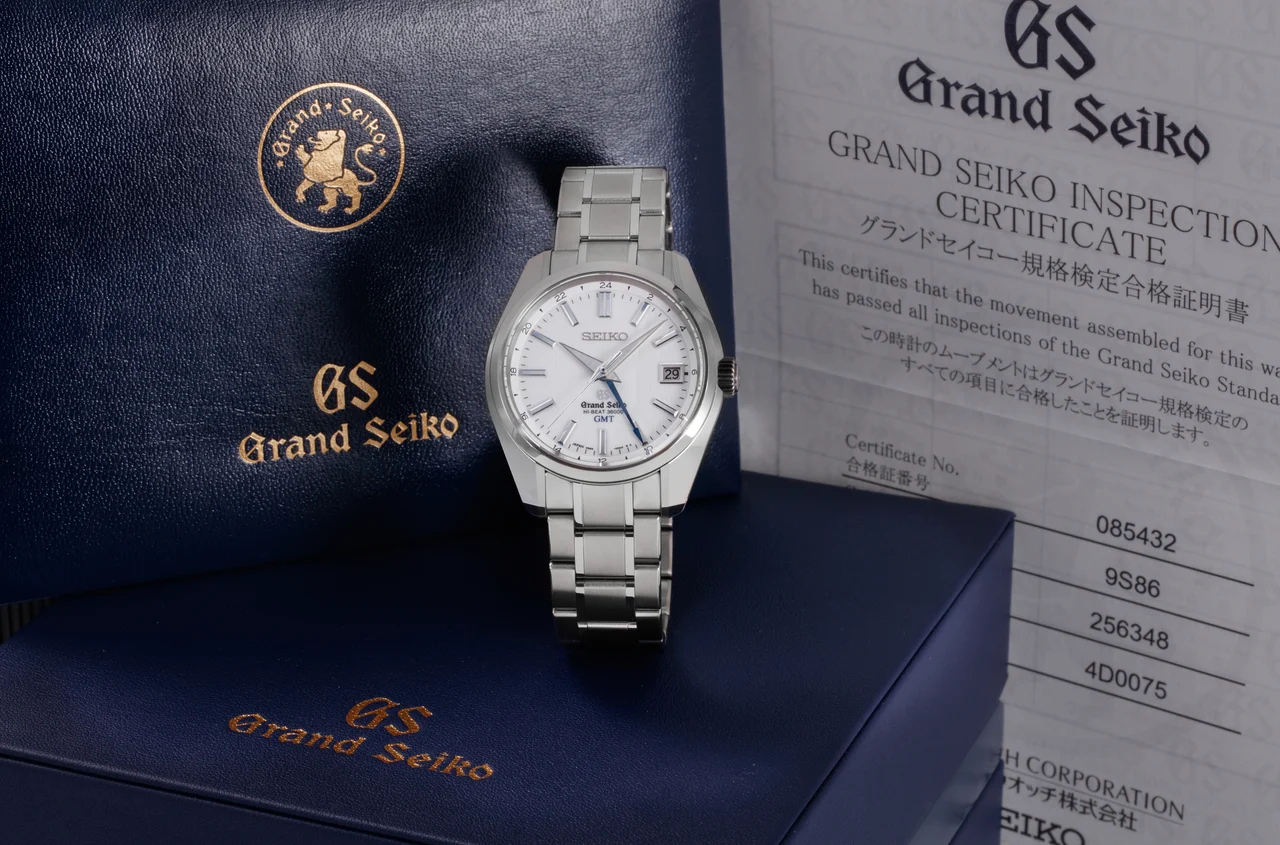 Grand Seiko GRAND SEIKO REF. 9S86-00A0, GRAND SEIKO HI-BEAT 36000 GMT, TITANIUM kol saati