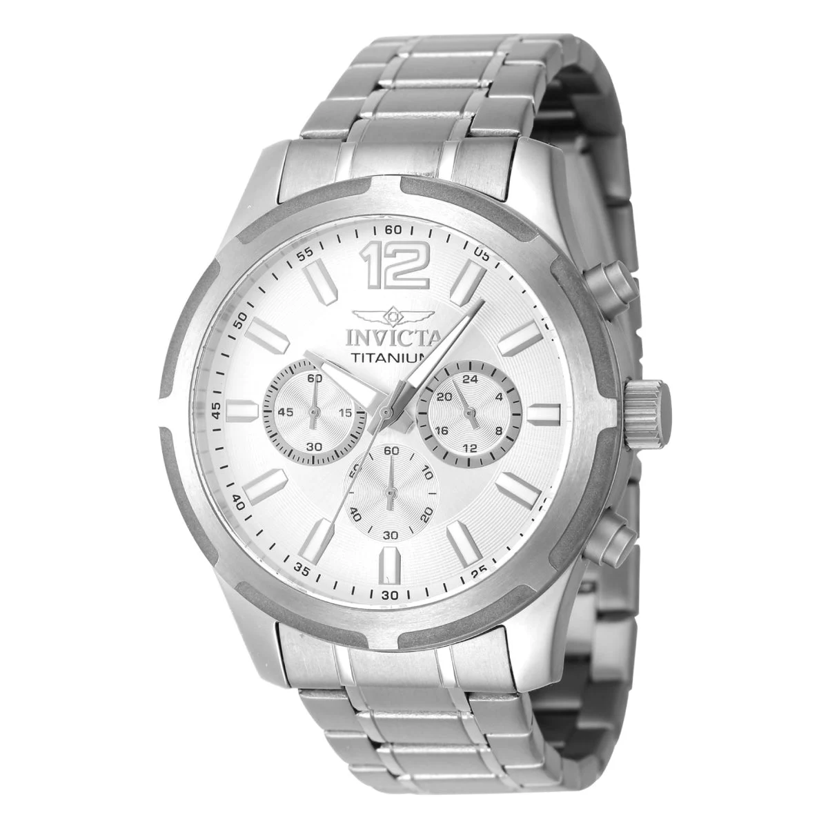 Invicta Solid Titanium Watch - 44.5mm (47510) 44.5 mm kol saati