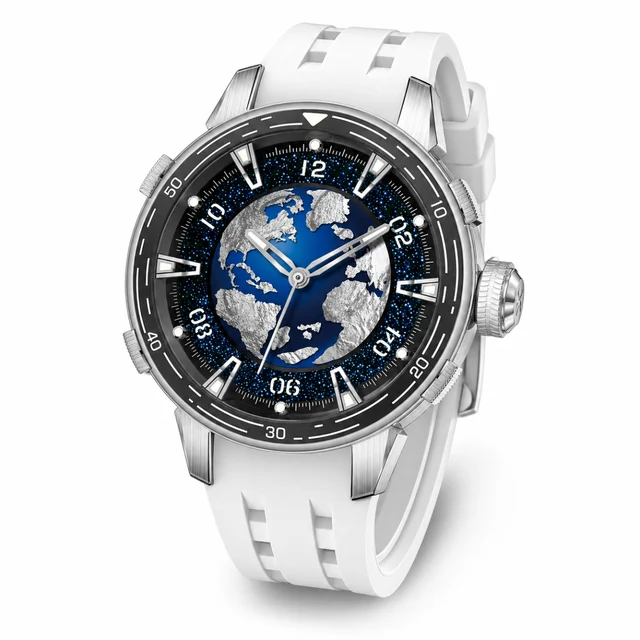 Invicta Celestial Astelis Automatic Watch - 40.2mm. White with Interchangeable Strap (7009