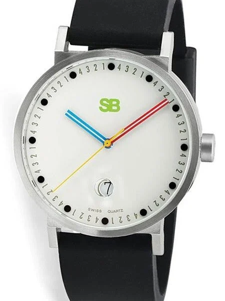 SB Swiss Quartz Countdown Watch with Sapphire Crystal and Luminous Dial #SB16.1-S kol saat