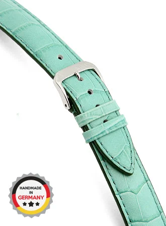 RIOS Grained Leather Louisiana - Turquoise - Alligator Grained 5017/RI kol saati