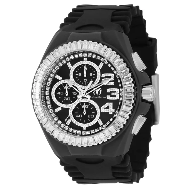 Invicta TechnoMarine Cruise JellyFish Watch - 45mm, Black (TM-121180) kol saati