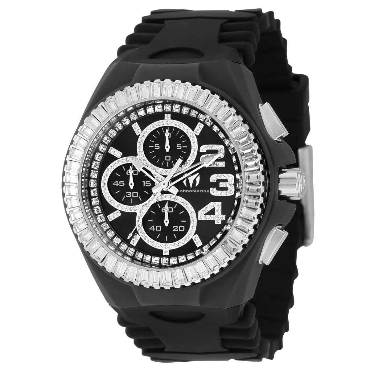 Invicta TechnoMarine Cruise JellyFish Watch - 45mm, Black (TM-121180) 45 mm kol saati