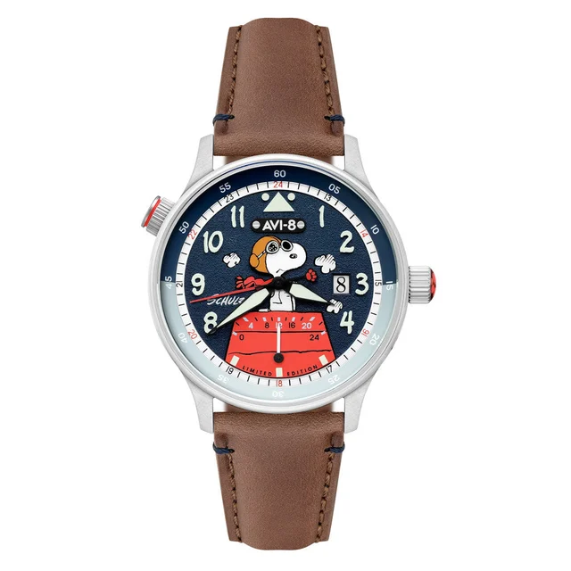AVI-8 Hawker Hurricane McKellar Dual Time Peanuts Azure Aviator #AV-4151-04 kol saati