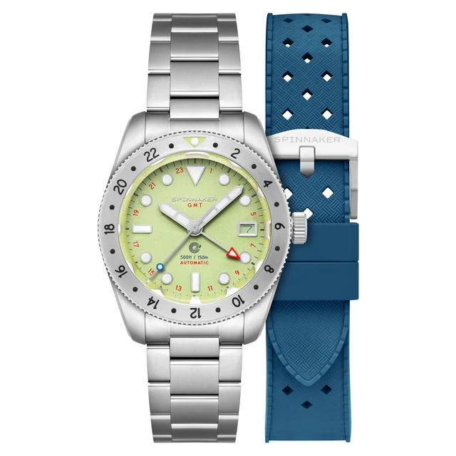 Croft 39 GMT Automatic Mint Moment SP-5157-44 kol saati