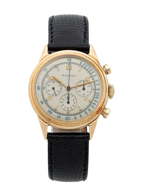 Movado MOVADO REF. 49038, CHRONOGRAPH YELLOW GOLD kol saati