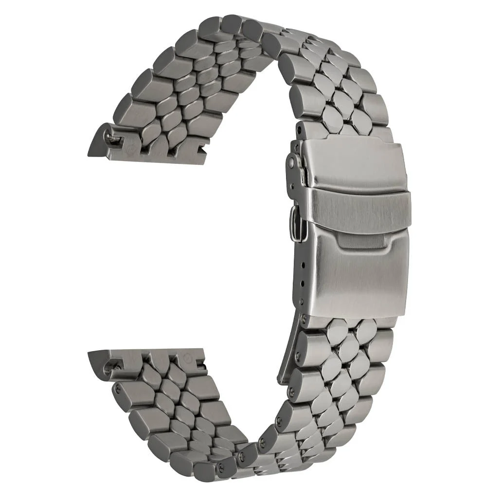 Islander Brushed and Polished Scales Bracelet for Citizen Automatic Promaster Dive Watch #BRAC-127 44 mm kol saati