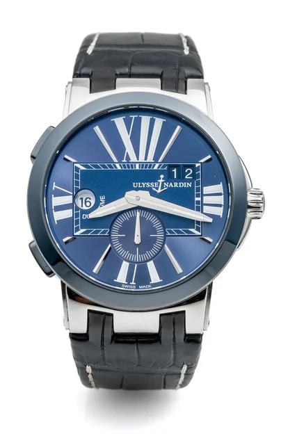 Ulysse Nardin ULYSSE NARDIN, REF. 243-00, EXECUTIVE DUAL TIME, STEEL kol saati