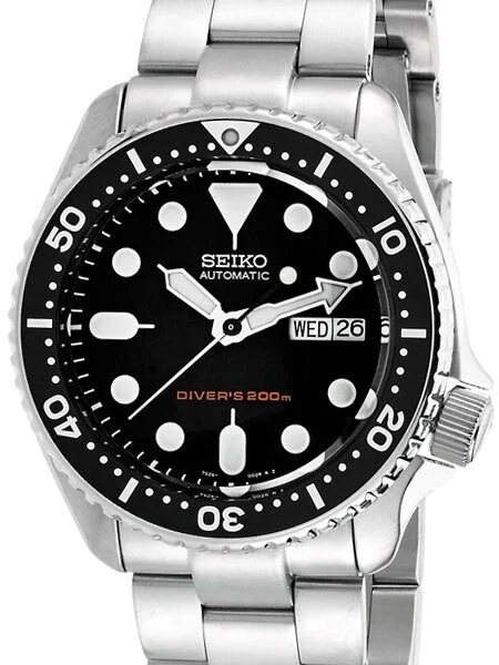 Seiko SKX Divers Watch Modded with a Double-Domed AR Sapphire Crystal #SKX007DD SKX007-DD 