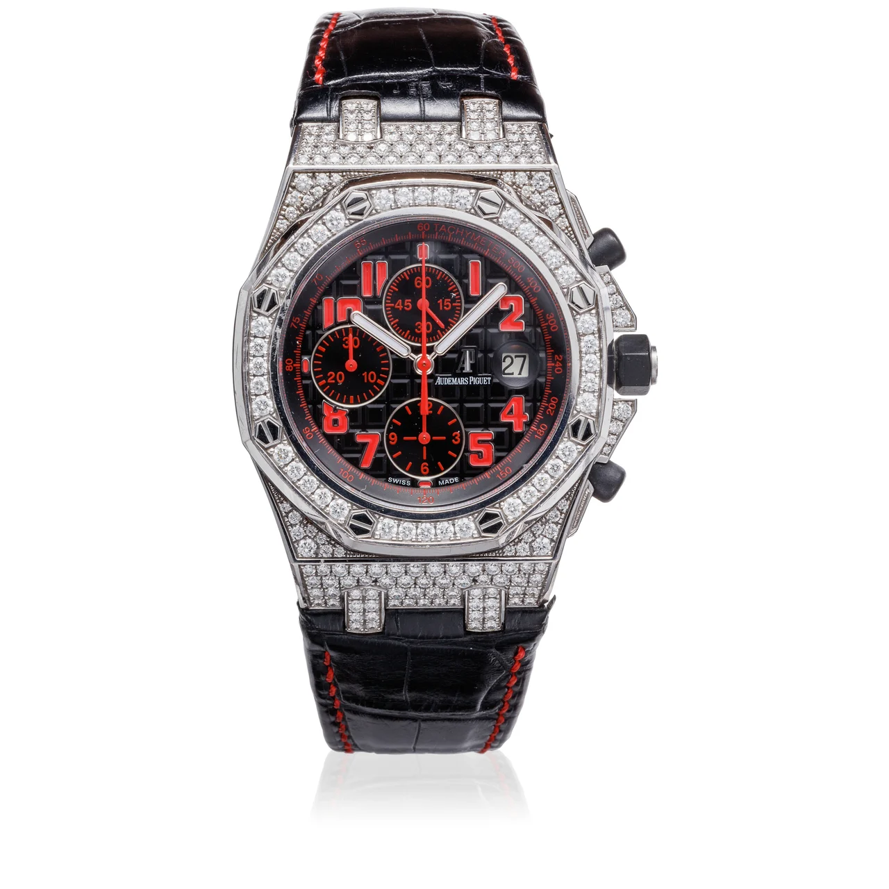 Audemars Piguet AUDEMARS PIGUET REF 26191BC, ROYAL OAK OFFSHORE LAS VEGAS STRIP DIAMOND WHITE GOLD LIMITED 60 PIECES kol saati