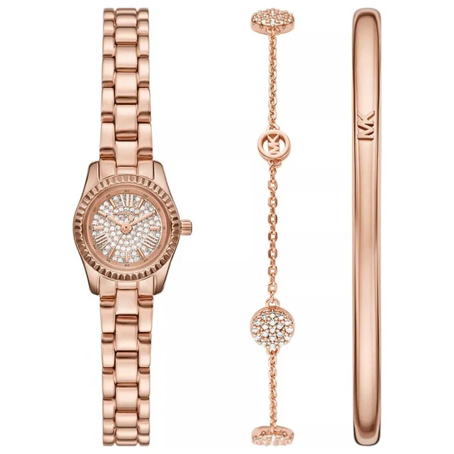 Michael Kors Lexington Mini Watch MK4946SET kol saati