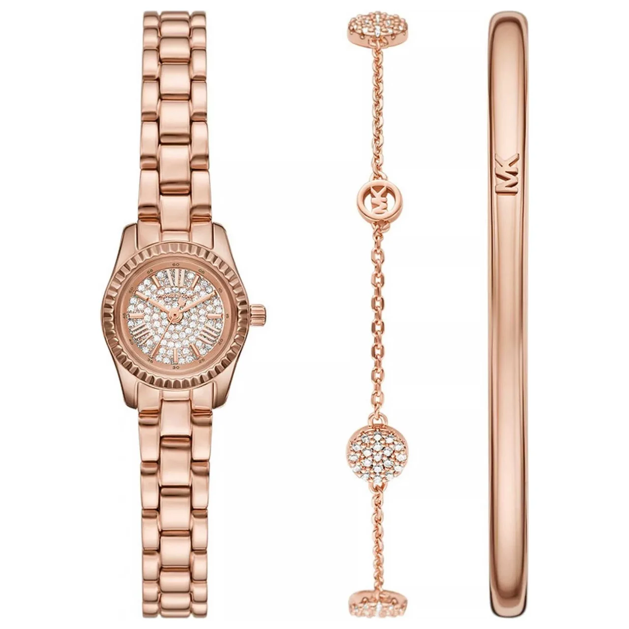 Michael Kors Lexington Mini Watch MK4946SET kol saati