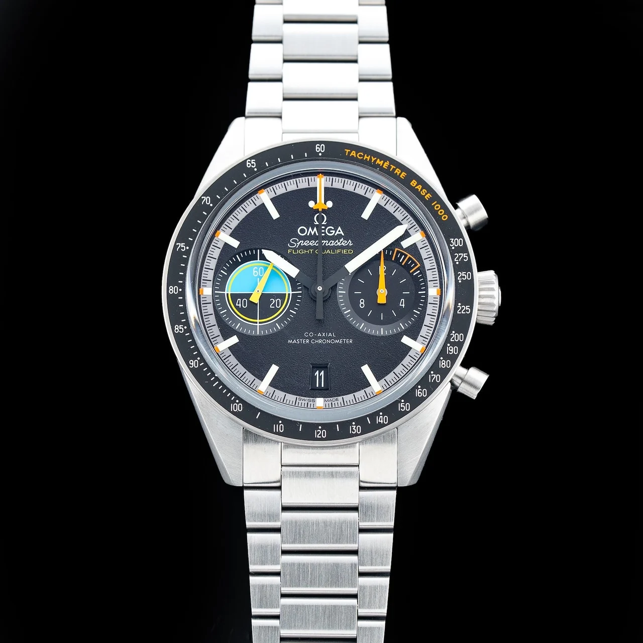 OMEGA Speedmaster Pilot Steel On Steel 40.85mm NAP210009N12030 kol saati
