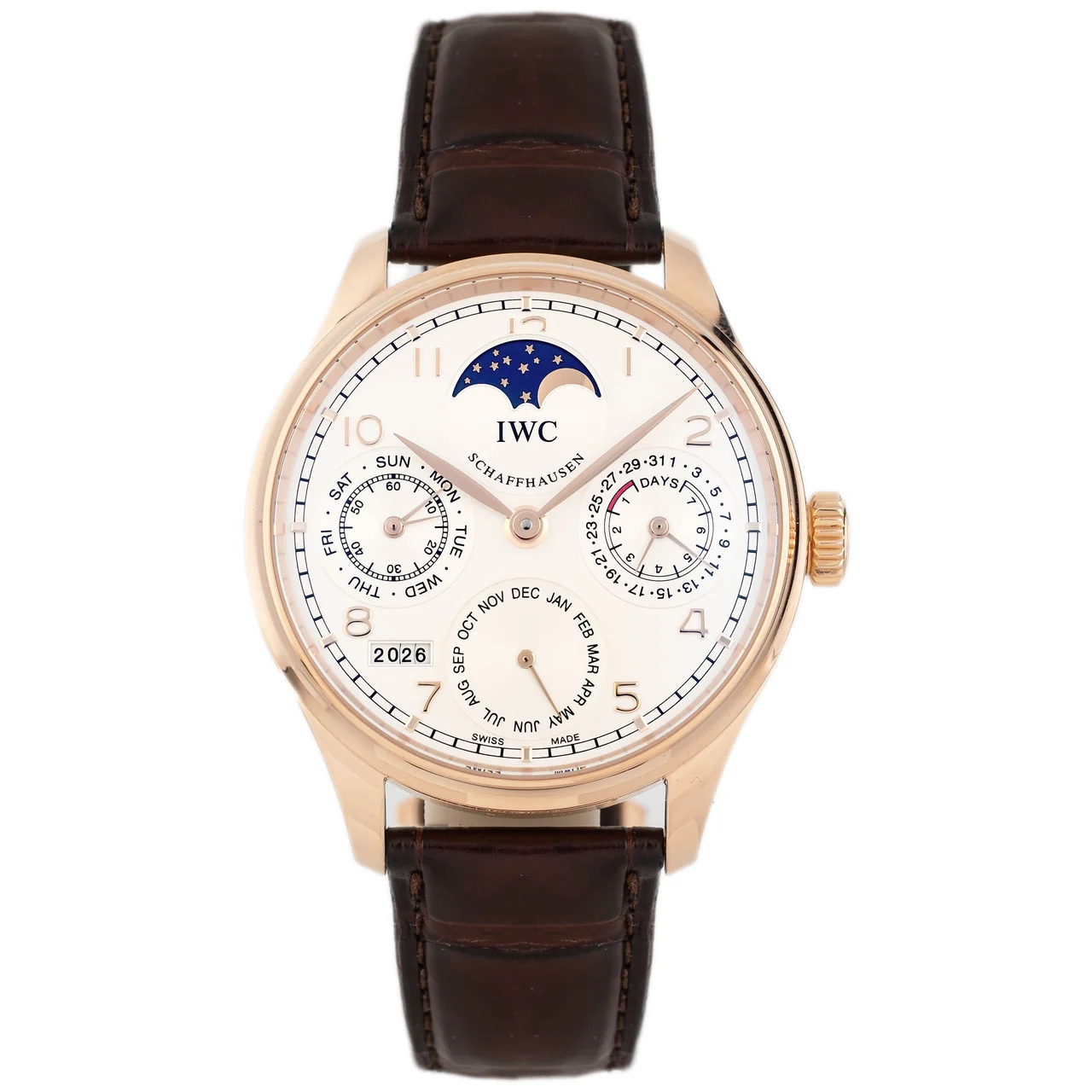 IWC Portugieser 700-05570 44 mm kol saati