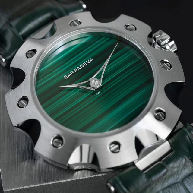 Sarpaneva Supernova Malachite supernova-malachite kol saati