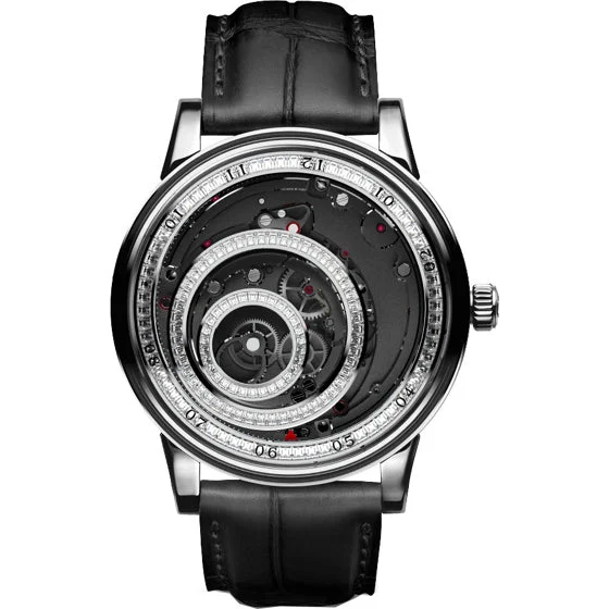 Trilobe Une Folle Journée Diamonds Platinum UFJ04DA kol saati