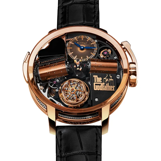 Jacob & Co. Jacob & Co. Opera Godfather OP110.40.AG.AB.A kol saati