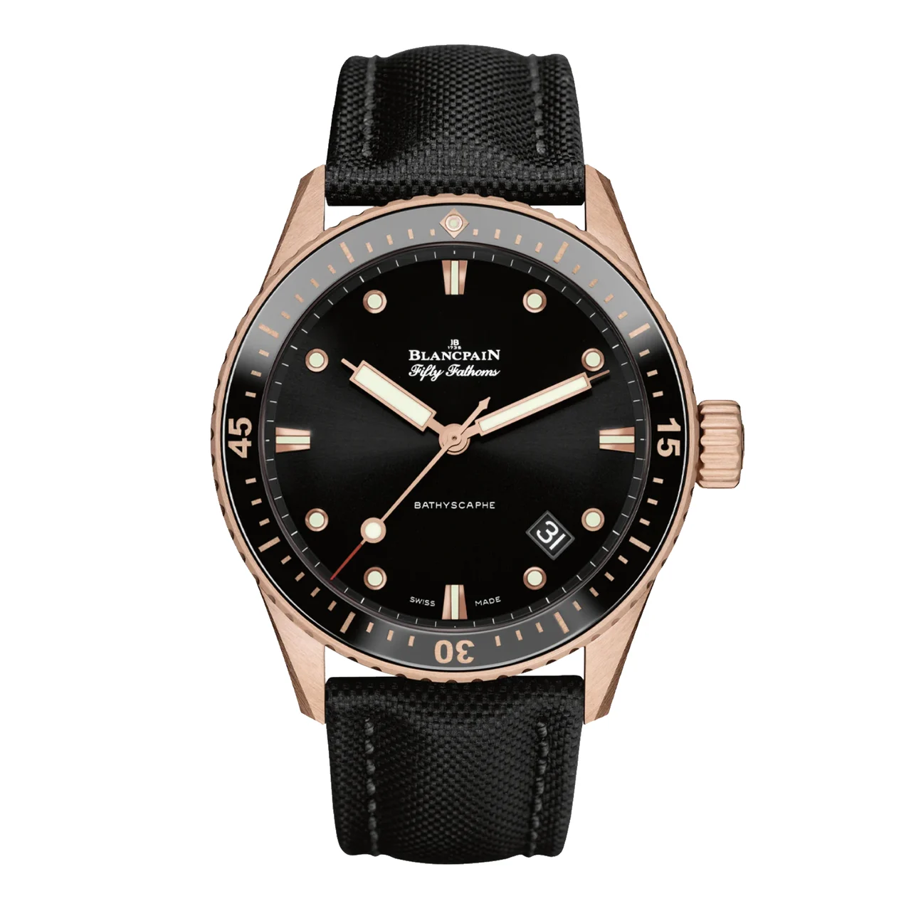 Blancpain Bathyscaphe Or Sedna® 43 mm kol saati