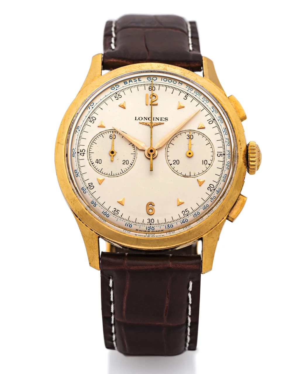 Longines LONGINES REF. 5967 30CH CHRONOGRAPH YELLOW GOLD kol saati