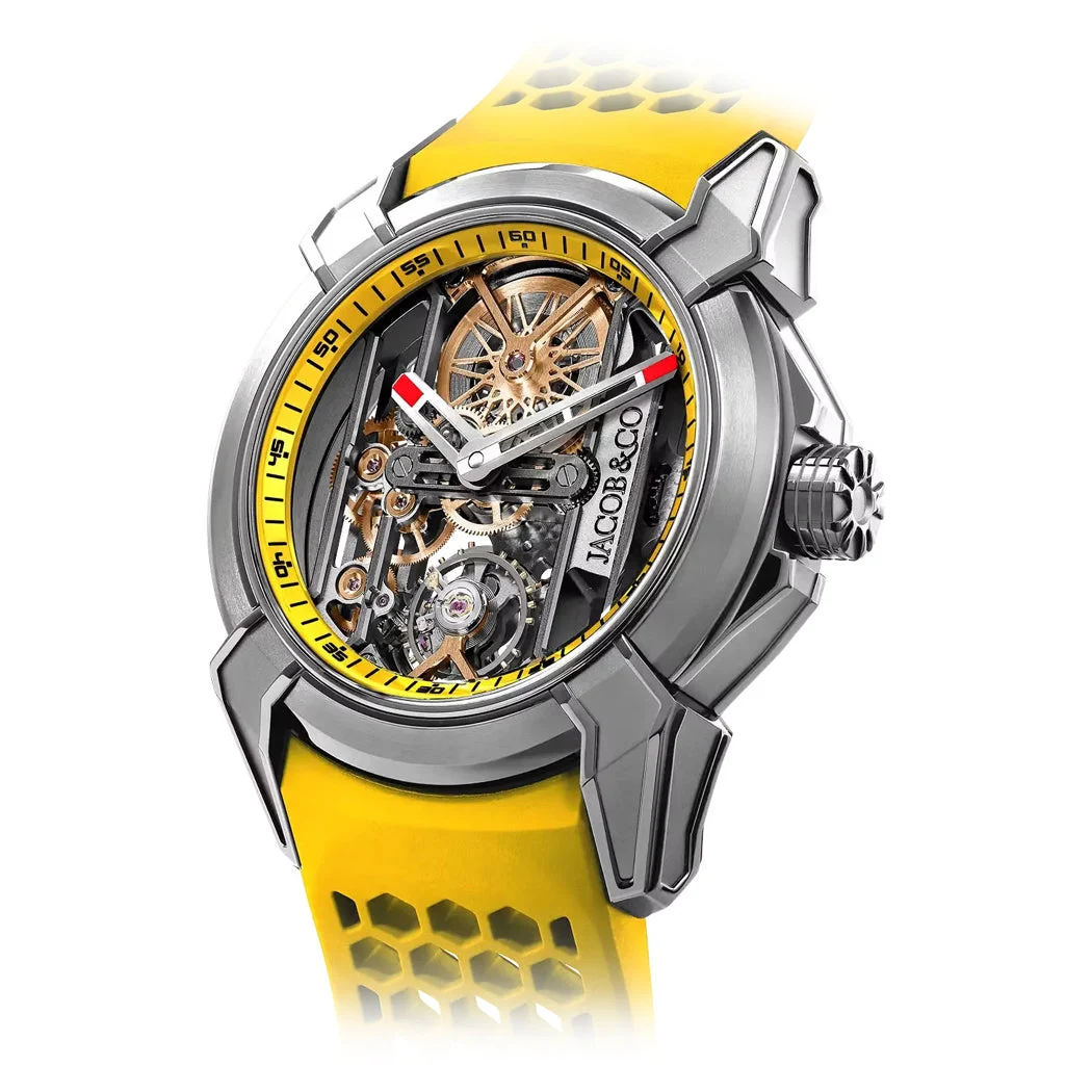 Jacob & Co. Jacob & Co. Epic X Skeleton Yellow EX110.20.AA.AD.A kol saati