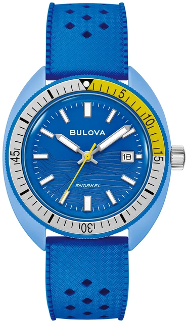 Bulova Snorkel - Blue Tang Fish 98B445 kol saati