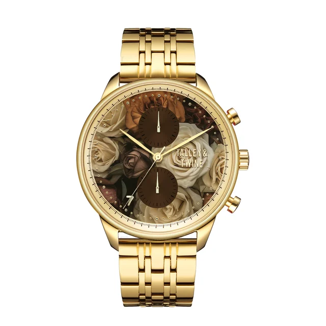 Talley & Twine Watch Company W-mahogany-m kol saati