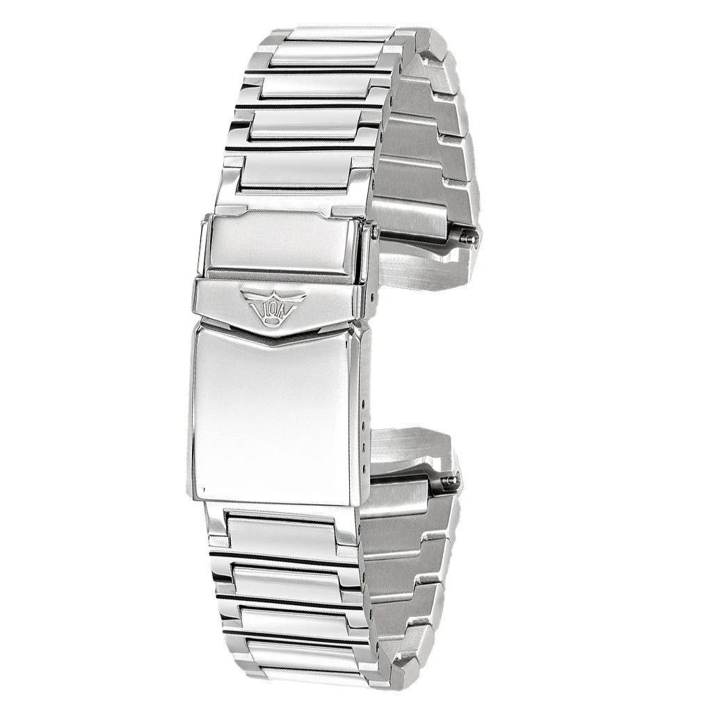 Squale Polished Bracelet for 50 ATMOS (1521) Models #CSSSQ20PO kol saati