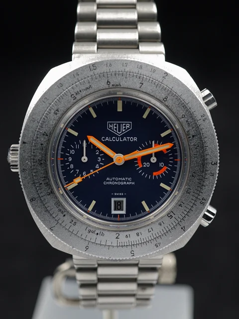 Heuer Calculator HUR110633 kol saati