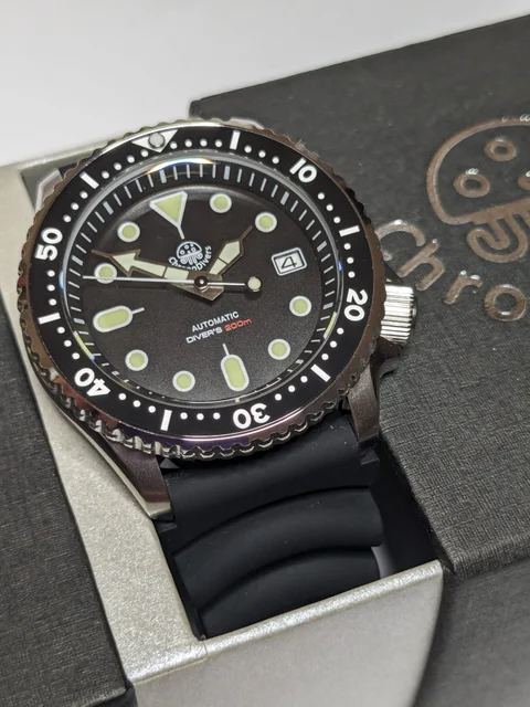 Chronodivers CD200SKX7-SILV-SILIC kol saati