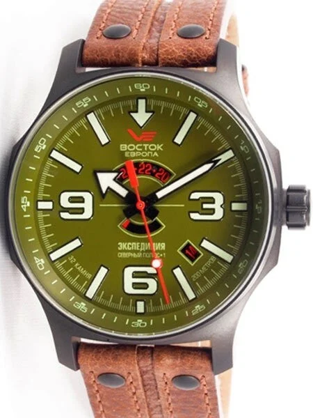 Vostok Europe Vostok-Europe Expedition North Pole-1 Automatic Watch with 24-hour Sub-Dial