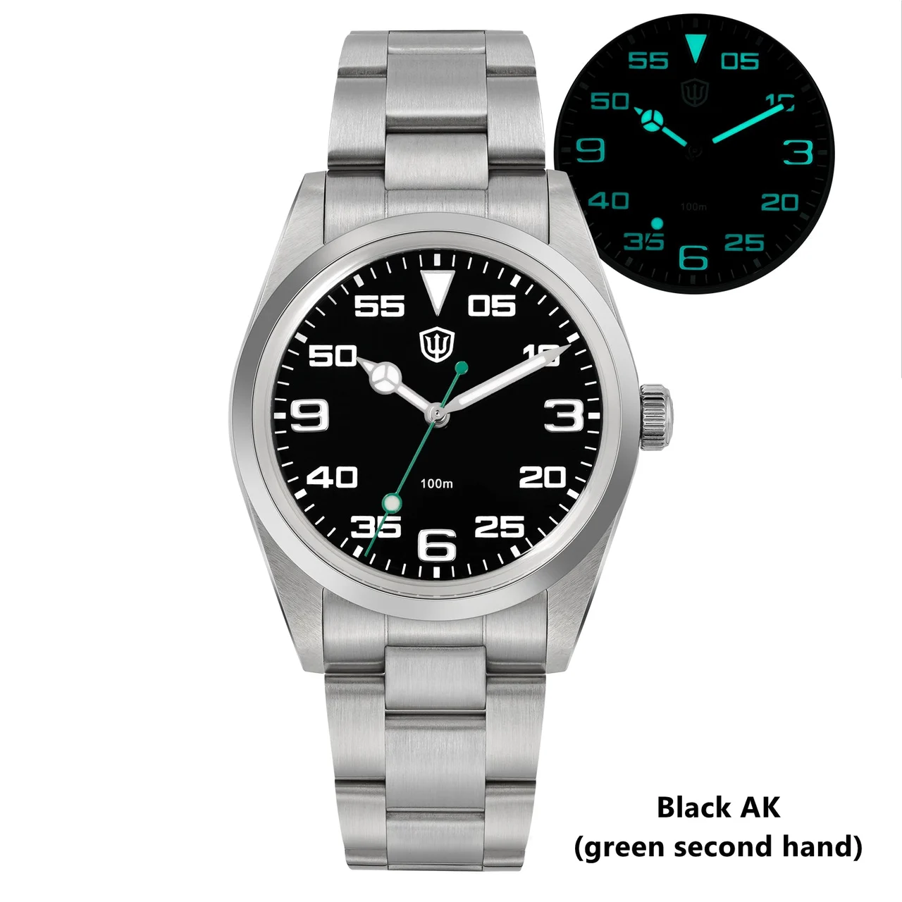 Watchdives Explore Men Watch V3 eu-pre-owned-watchdives-wd1016-v3-37mm-vh31-explore-men-watch 37 mm kol saati