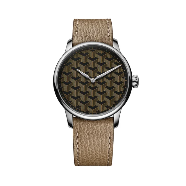 Louis Erard Fil d’Or x Wire Art Limited Edition 39mm - Brown on Leather Strap 34248AA52.BV