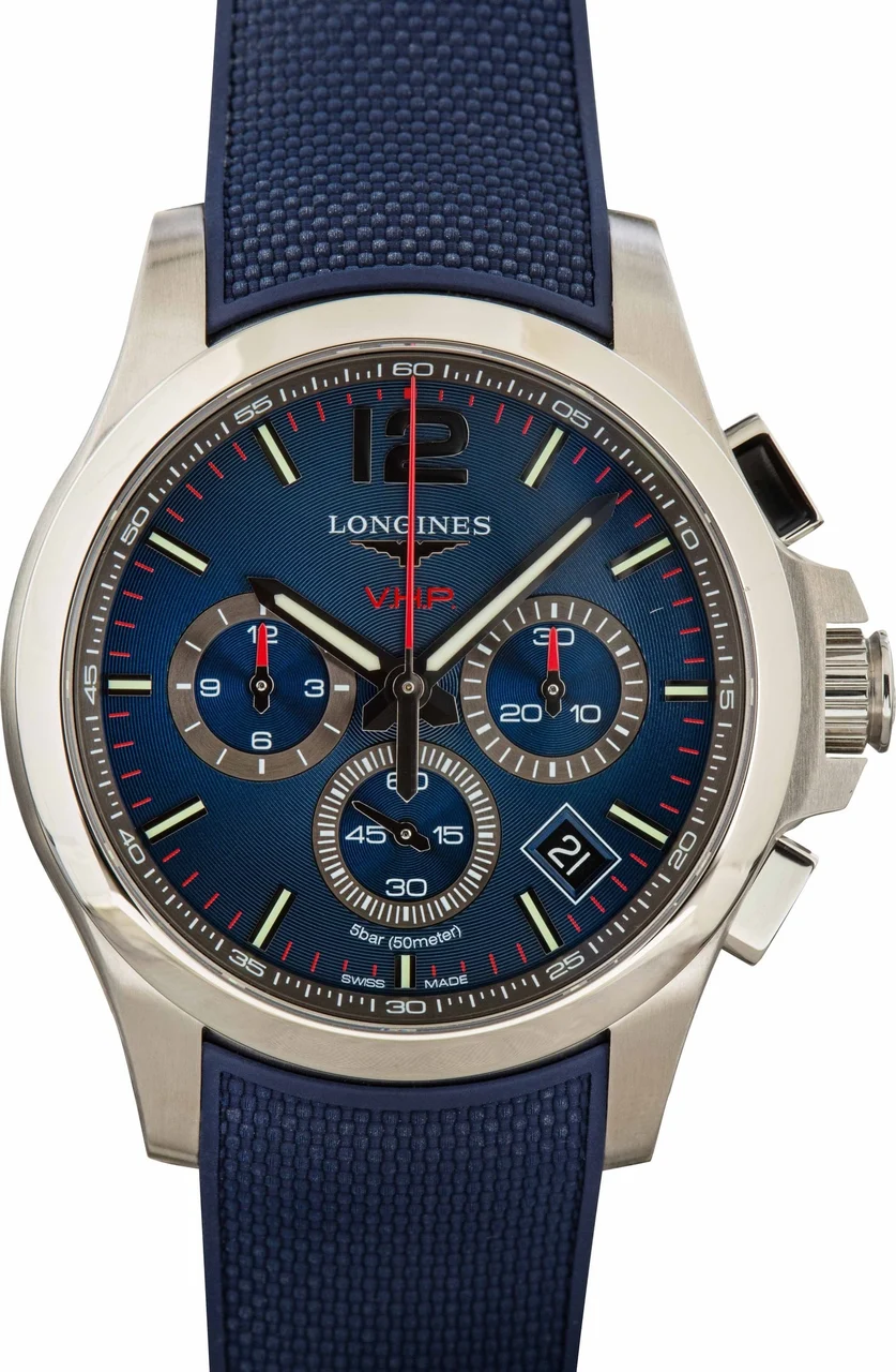Longines Conquest V.h.p. L37174969 42 mm kol saati