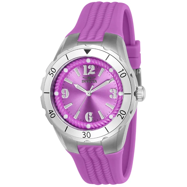 Invicta Angel Halo Watch - 38mm. Purple (24123) kol saati