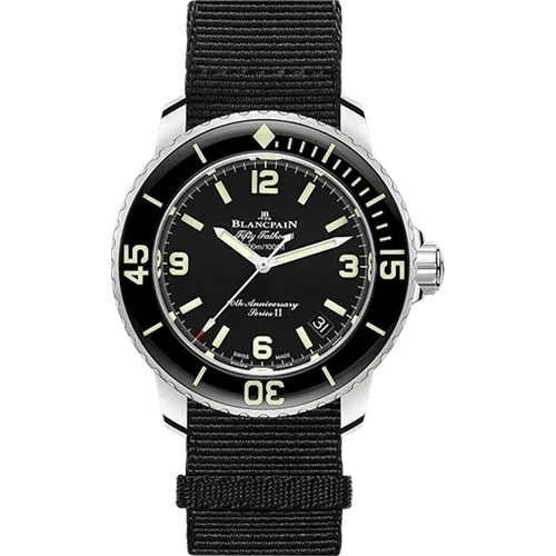 Blancpain Fifty Fathoms 70th Anniversary Act 1 Series II 5010B 1130 NABA 42.3 mm kol saati