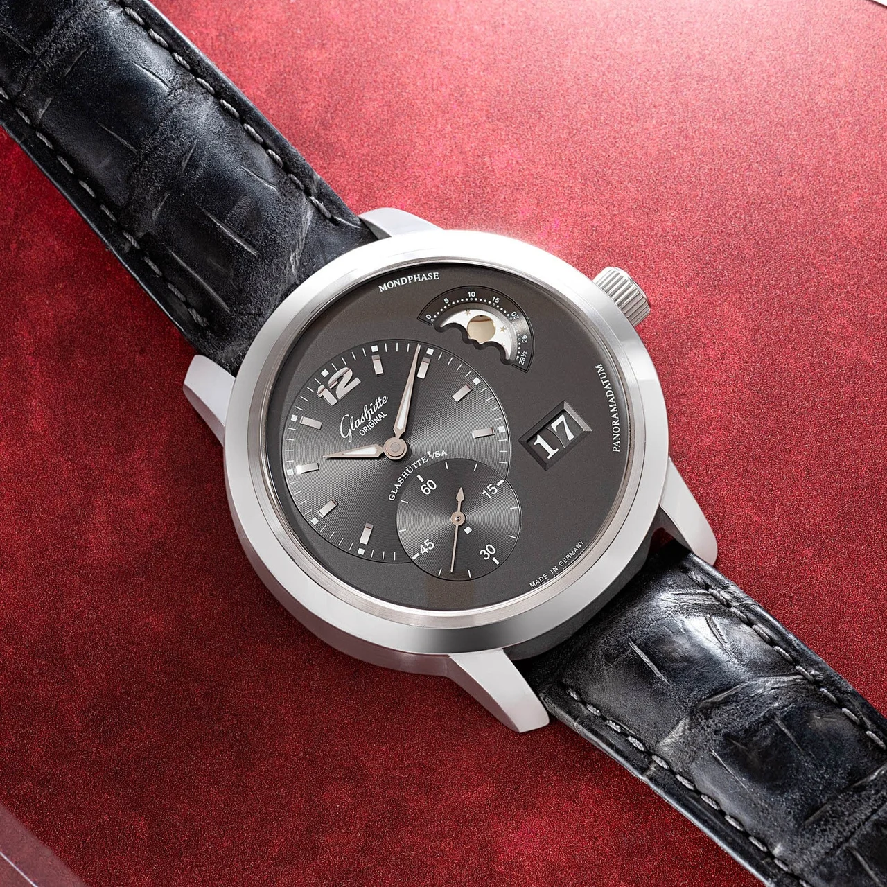 Glashutte Original Pano 40991576 42 mm kol saati