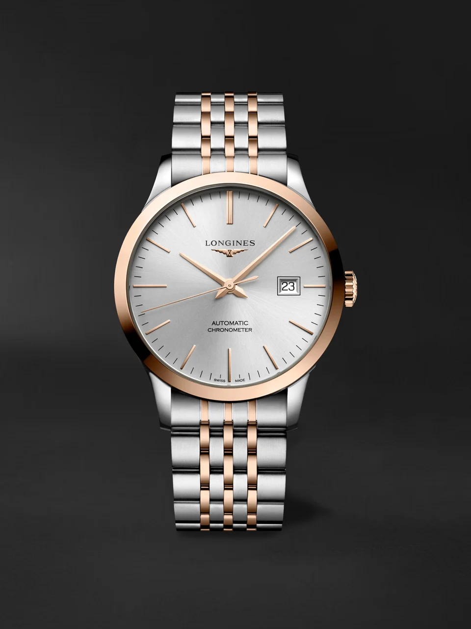 Longines Record L2.821.5.72.7 40 mm kol saati