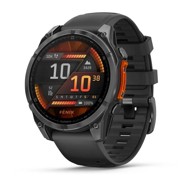 Garmin Fenix 8 47mm AMOLED Slate Gray 010-02904-00 kol saati