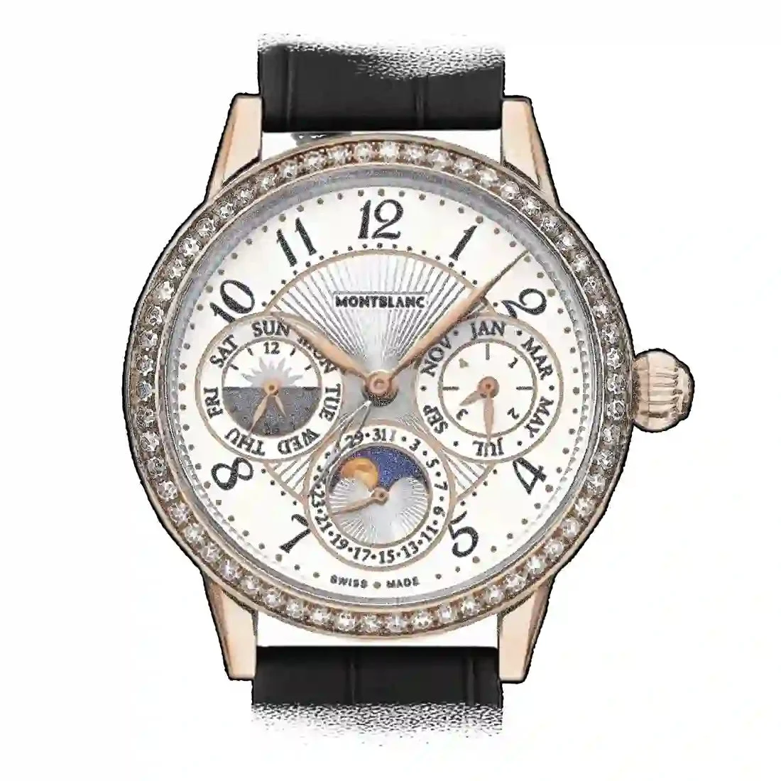 Montblanc Bohème 28589 38 mm kol saati