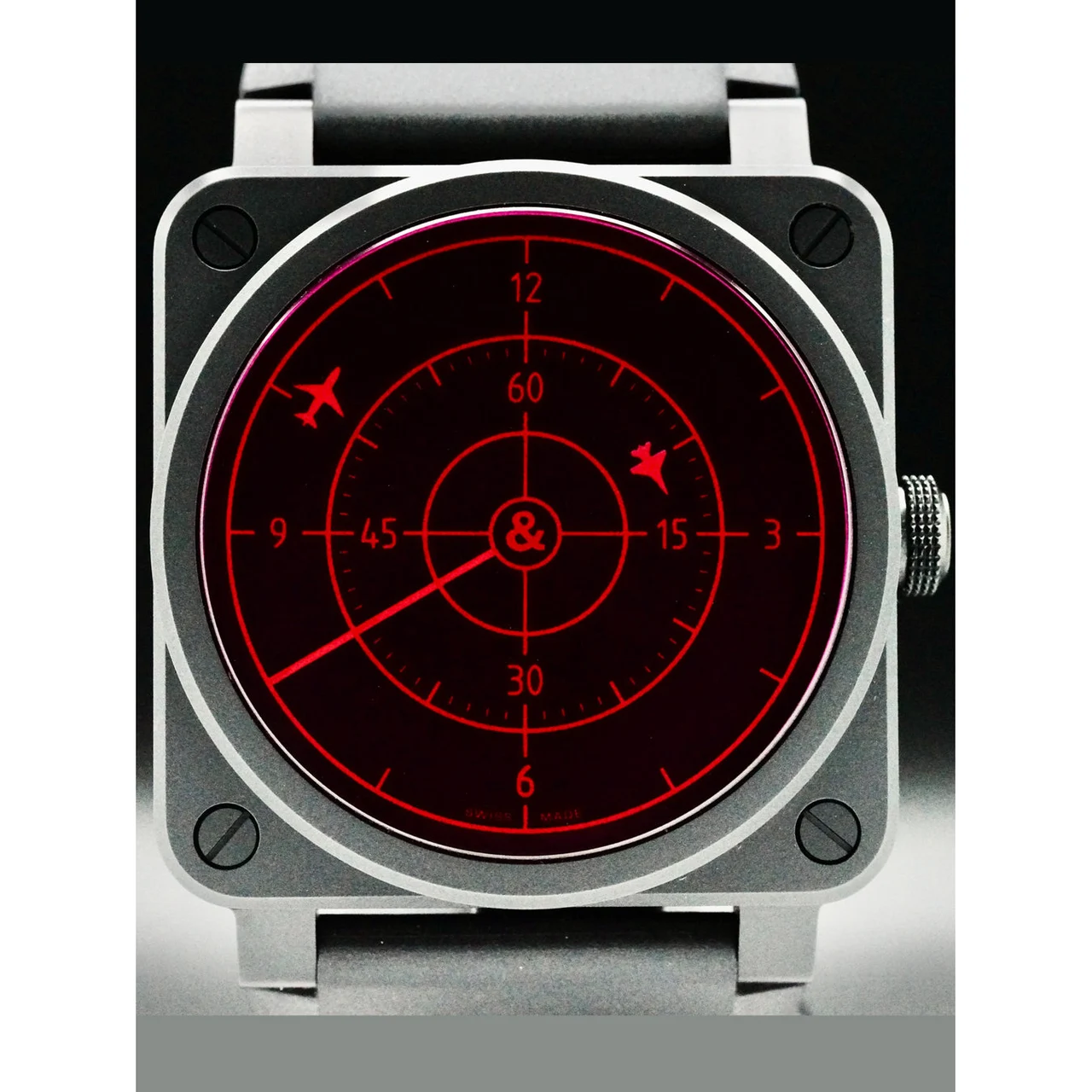 Bell & Ross Red Radar 210000060736 42 mm kol saati