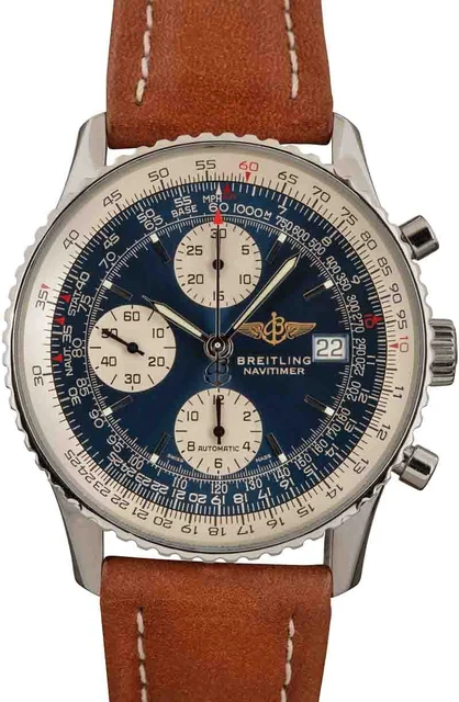Breitling Navitimer Blue Dial A1332212/C502 kol saati