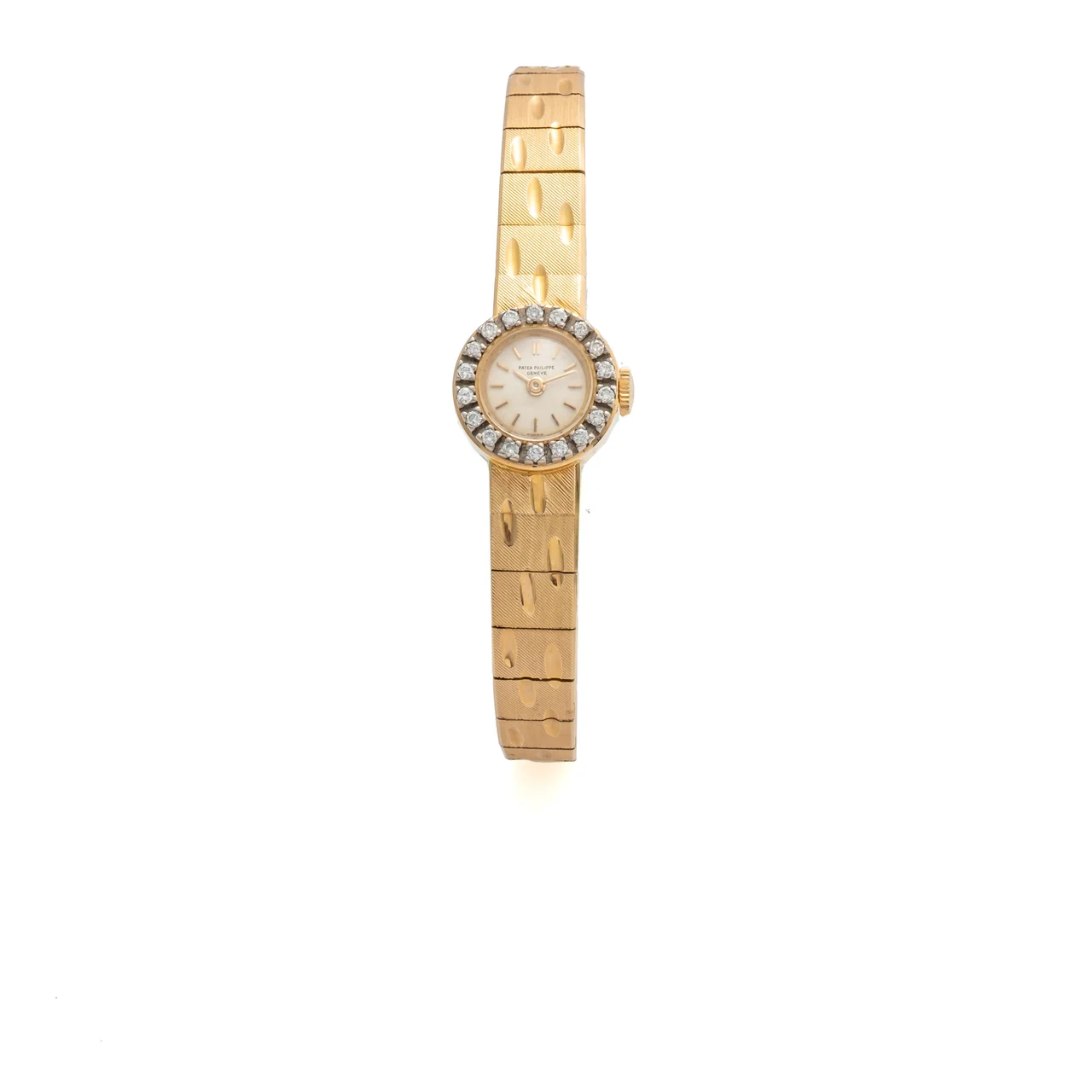 Patek Philippe PATEK PHILIPPE, REF. 3267, WHITE GOLD AND DIAMONDS kol saati